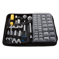 SKT SET 51PC 1/4&3/8DR SAE/MET