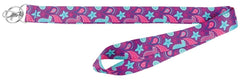 LAN-118 LANYARD W/ASST PURPL 1