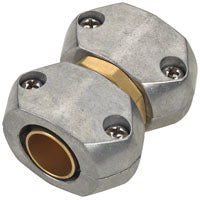 Landscapers Select GC535 Hose Mender, 5/8 to 3/4 in, Brass, Brass/Silver