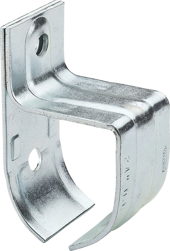National Hardware N100-006 Round Rail Bracket, 2-13/16 in W x 2 in D x 4-5/16 in H Dimensions, Steel, Zinc