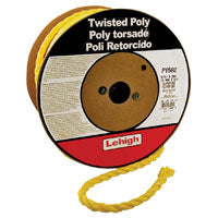 ROPE POLYP TWIST YEL 5/8"