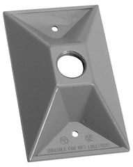 811-1 COVER RECEPTCL WP 1HOLE
