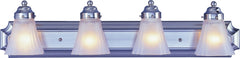 4LT SAT NKL VANITY FIXTURE