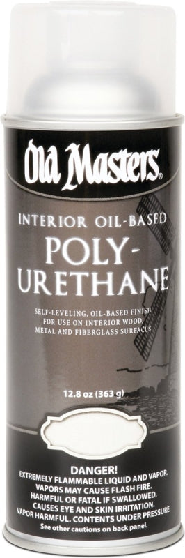 Old Masters 49610 Polyurethane, Satin, Liquid, Clear, 13 oz, Aerosol Can