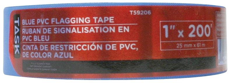 T59206 1IN X 200' BLUE PVC FLA