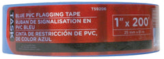 T59206 1IN X 200' BLUE PVC FLA