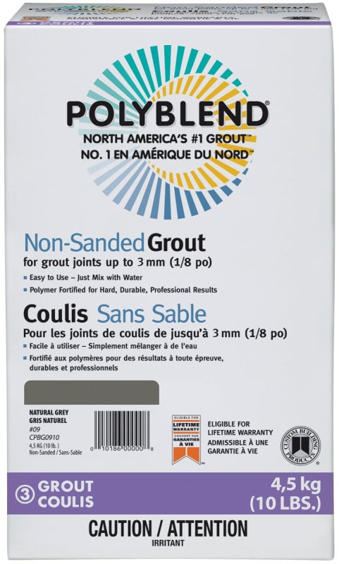 CPBG0910N GROUT 10LB NATURAL G