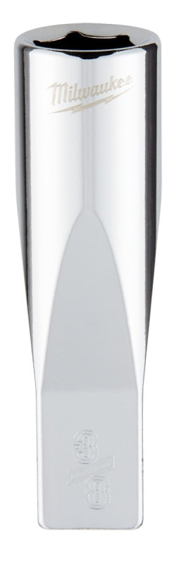 Milwaukee 45-34-9018 Socket, 3/8 in Socket, Deep Socket, 2.559 in OAL, 1/4 in Drive, 6 -Point, Chrome Vanadium Steel