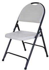 CHR-001P CHAIR FOLD GRY FINISH