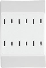 C1746W WHT 6OUTLET 2WIRE TAP