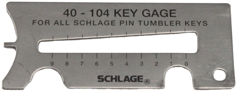 40-104 KEY GAUGE STEEL