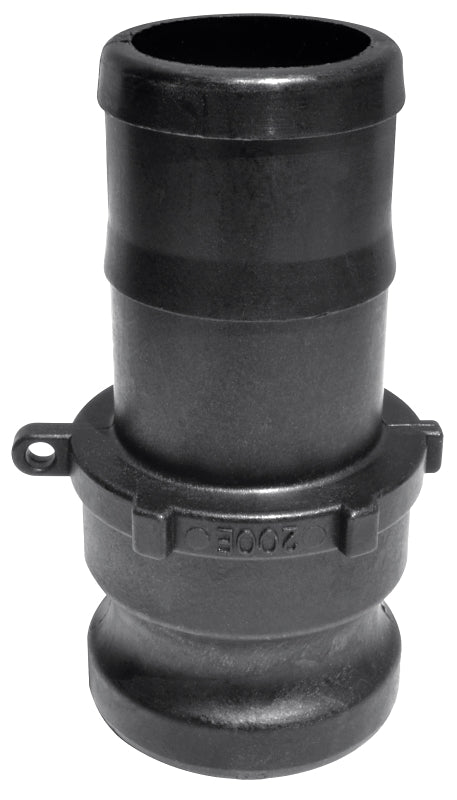 Green Leaf Camlock E Series 125E Cam and Groove Coupling, 1 x 1-1/4 in, Male Adapter x Hose Barb, 125 psi Pressure
