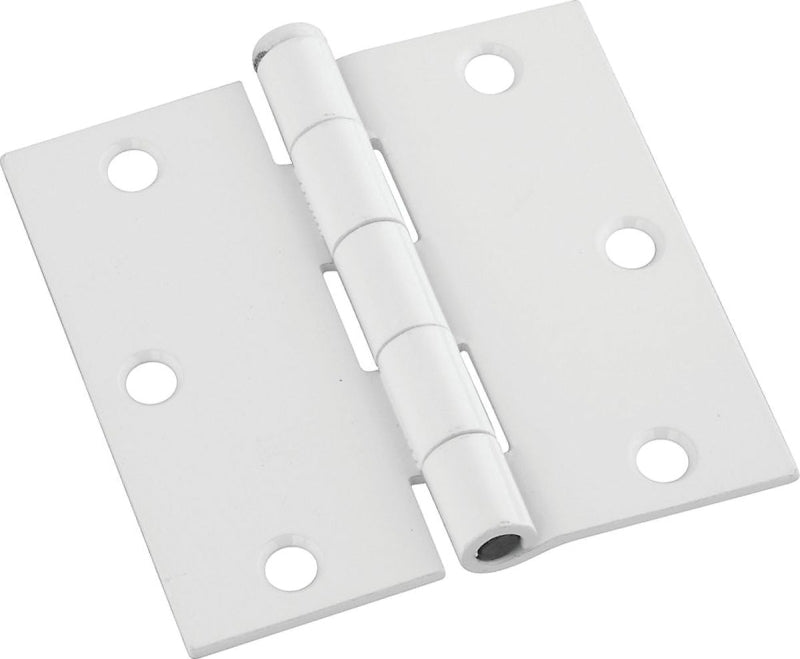 N830-221 HINGE DR 3-1/2 WHT ST