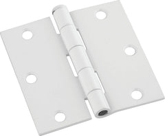 N830-221 HINGE DR 3-1/2 WHT ST