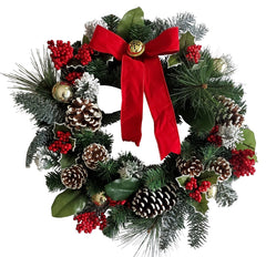 38521 WREATH TRADITIONAL 22IN