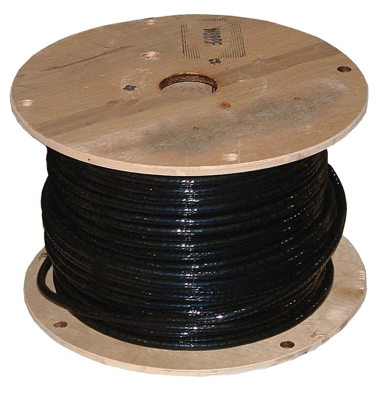 Southwire 3/0BK-STRX500 Building Wire, 3/0 AWG Wire, 1 -Conductor, 500 ft L, Copper Conductor, Nylon Sheath