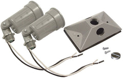 5621-5 GRY 2LT LMPHLDR/COVER