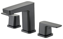 FAUCET BLACK LAV WIDESPREAD