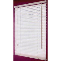 BLIND FAUX WOOD WHITE 31X64IN
