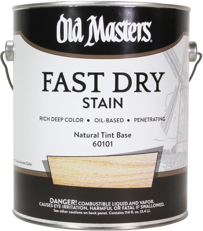 Old Masters 60101 Fast Dry Stain, Natural, Liquid, 1 gal
