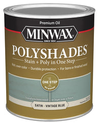 613944444 STAIN WD VTG BLU 1QT