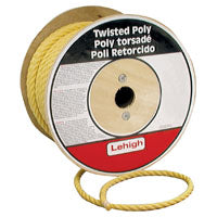 ROPE POLYP TWIST YEL 3/4"