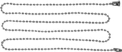 BP331NP CHAIN BALL 3FT NICKEL