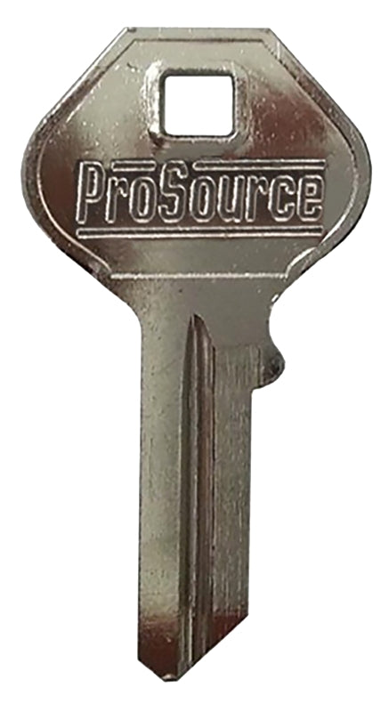ProSource KB50-B Key Blank, Brass, Nickel, For: 600-2869, 600-2877, 012-0147 50 to 60 mm ProSource Brass Padlocks