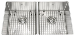 KCUD33-9-10BG SINK DBL UNMT 10