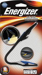 Energizer FNL2BU1CS Clip Light, CR2032 Battery, LED Lamp, 14 Lumens, 7 m Beam Distance, 30 hr Run Time, Black/Yellow