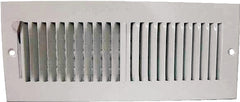 SIDEWALL RGSTR 2WAY WHT 12 X 4