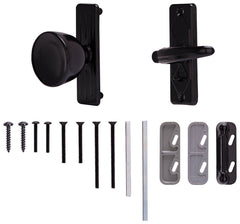 DOOR KNOB LATCH STORM BLACK