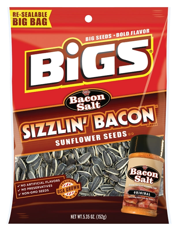 Bigs TFL55003 Sunflower Seed, Sizzlin' Bacon, 5.35 oz