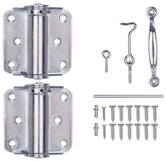 DOOR HINGE SCREEN SET ADJ ZINC