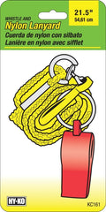KC161 NYLON LANYARD/WHISTLE