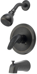 FAUCET TUB/SHOWER SGL HNDL BRZ