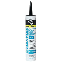 CAULK ACRY W/SILI BLACK 10.1OZ