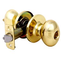 EGG ENTRY KNOB POL BRS