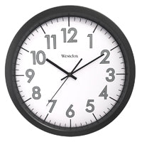 Wall Clock Commercial RND 14IN