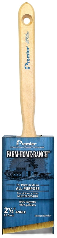 Premier FHR00142 Paint Brush, 2-1/2 in W, Polyester Bristle