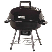 Omaha GY22014I Charcoal Kettle Grill, 1-Grate, Black, Steel Body