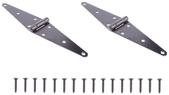 HINGE STRAP STL HD 6IN BLACK