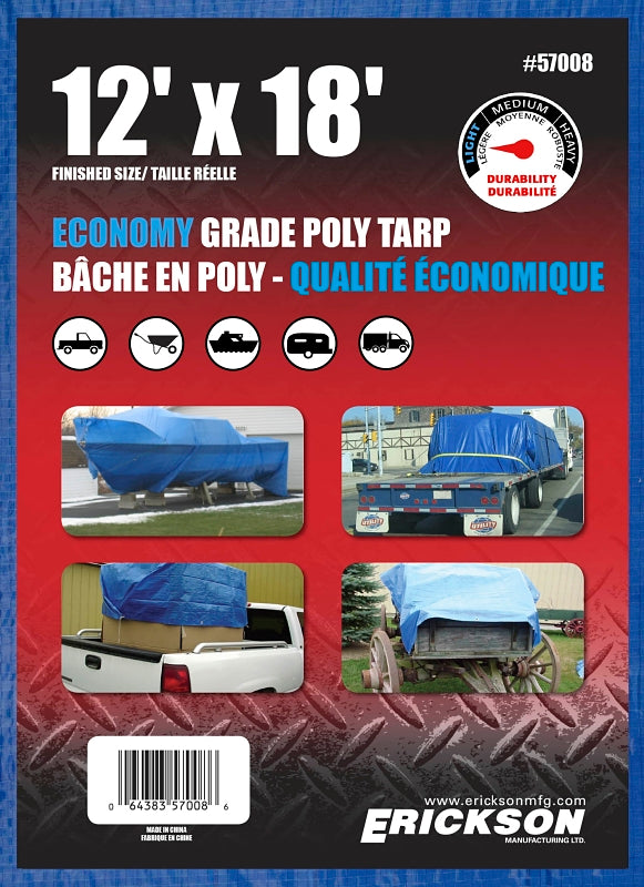 57008 12' X 18' BLUE 8 X 8 TAR
