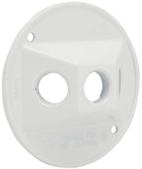 5197-6 WHT RND LMPHLDR COVER