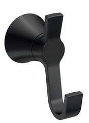 Y0703BL HOOK ROBE MATTE BLACK