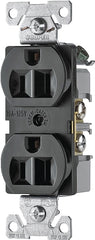 BR15BK COMM DUPLEX 15A - BLACK