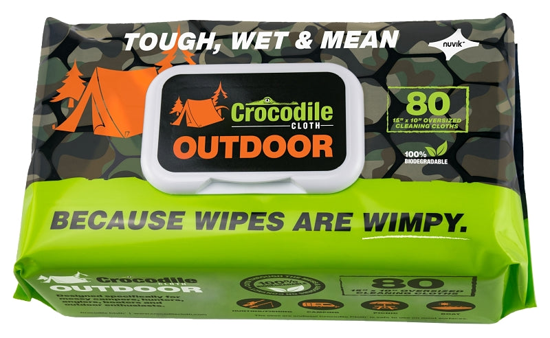 Crocodile Cloth Consumer 6610 Outdoor Cleaning Cloth, 15 in L, 10 in W