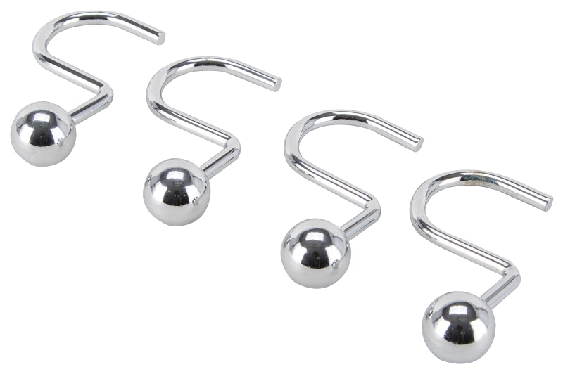CURTAIN HOOK BALL CHROME