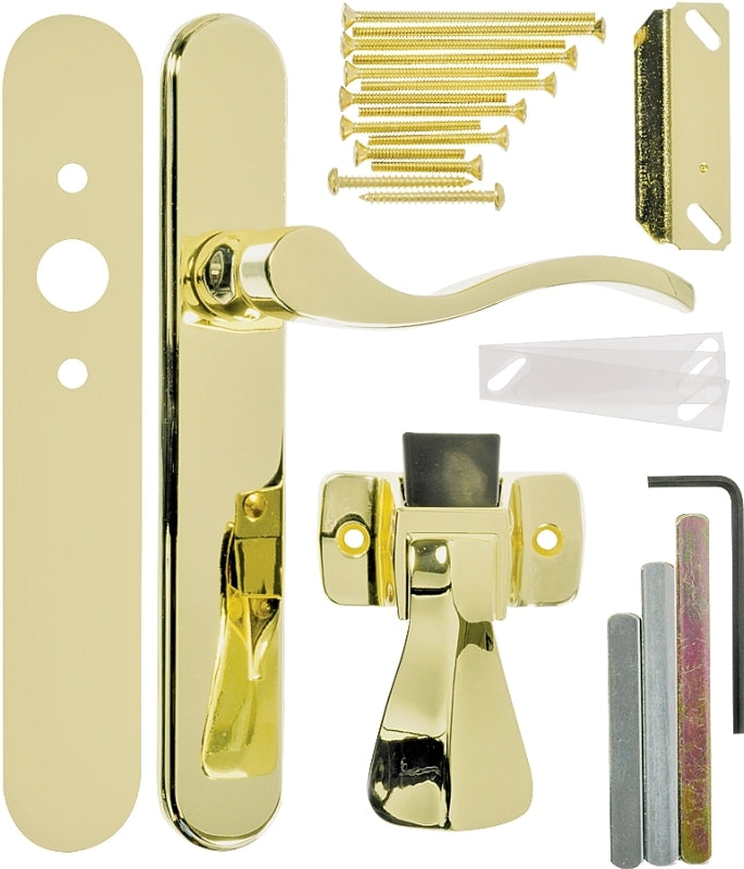 VBG115PB BRASS LEVER-LOCK SET