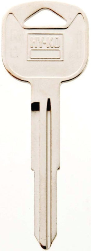 Hy-Ko 11010KK4 Automotive Key Blank, Brass, Nickel, For: Kia Vehicle Locks, KK4 Key Number